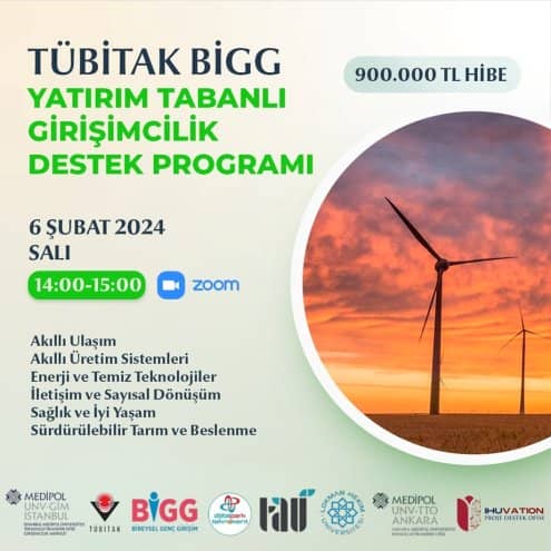 TÜBİTAK 1812 Girişimcilik Destek Programı (BiGG) Bilgilendirme Toplantısı