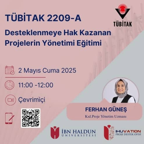 TÜBİTAK 2209-A Projeleri İçin Proje Yönetimi Bilgilendirme Eğitimi