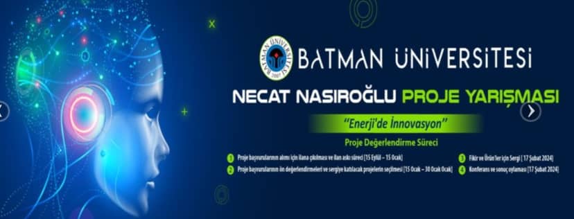 Batman Üniversitesi Necat Nasıroğlu Proje Yarışması