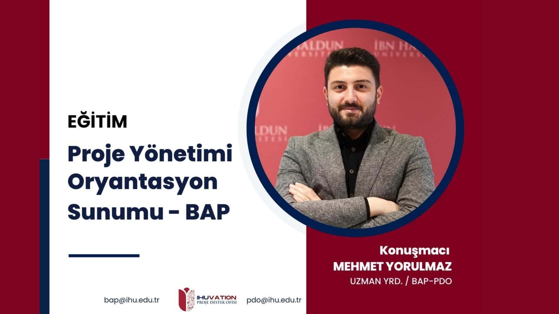 BAP Project Management Orientation Presentation Held